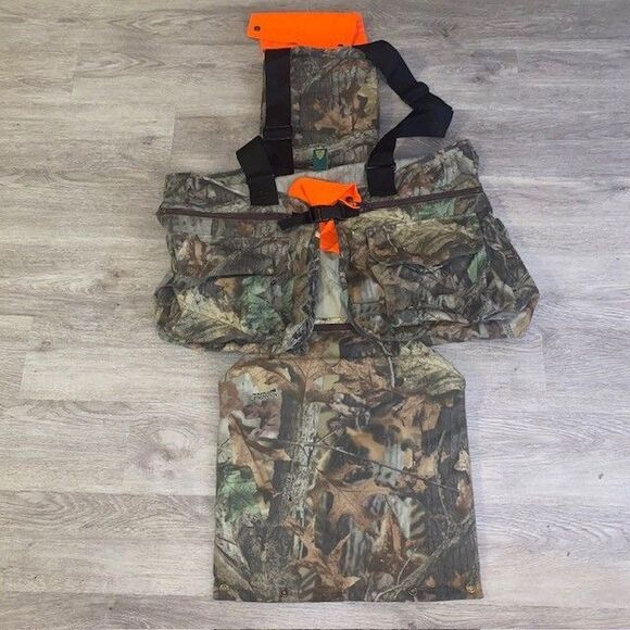 Cabela'sTurkey Vest Size Mens Large Advantage Timber Padded Seat - Picture 1 of 5